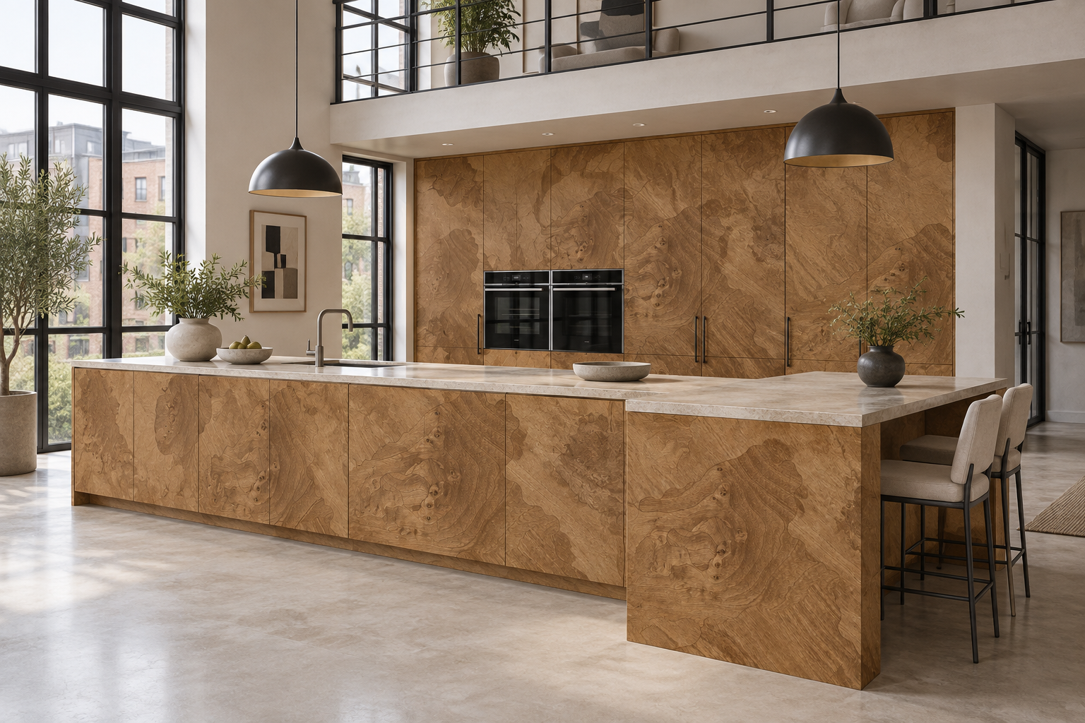 Kitchen design visualization with Rocklein2 HZ3028 cabinetry