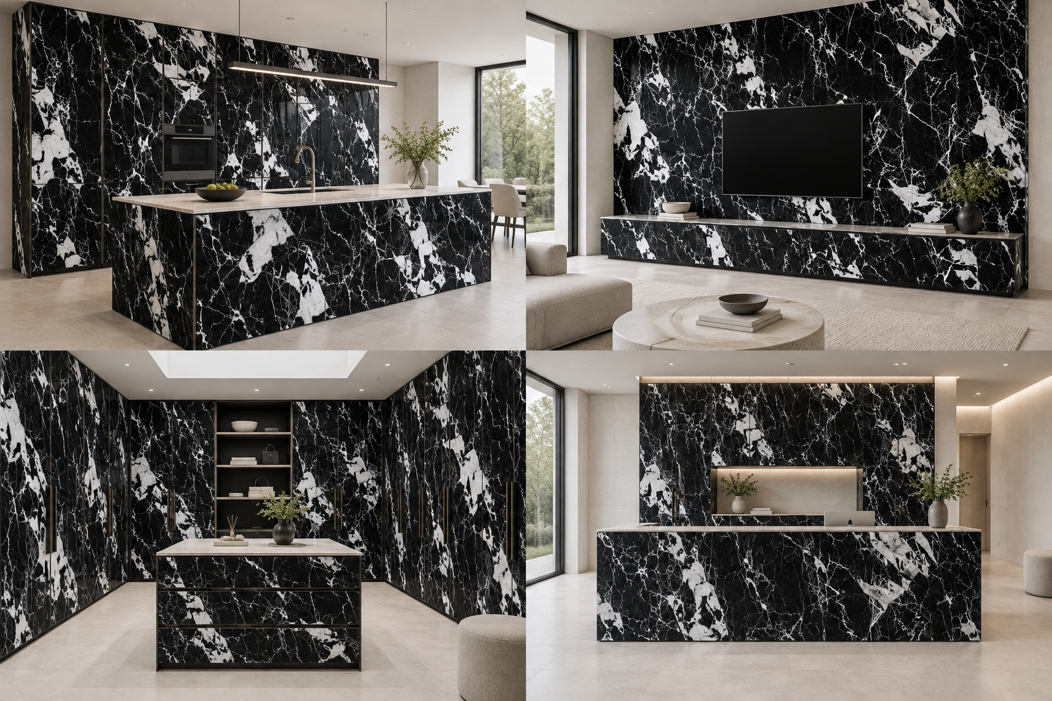 Kitchen design visualization with Napoleon Dark M291 cabinetry
